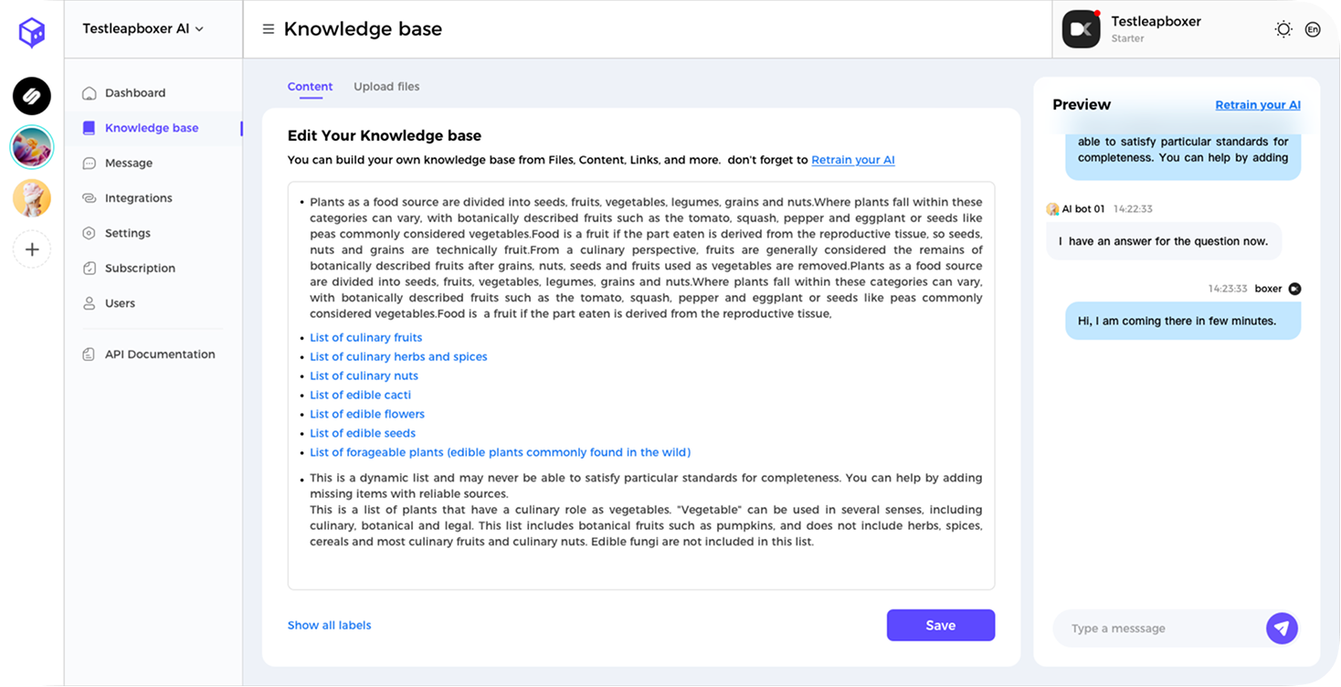 Knowledge Base